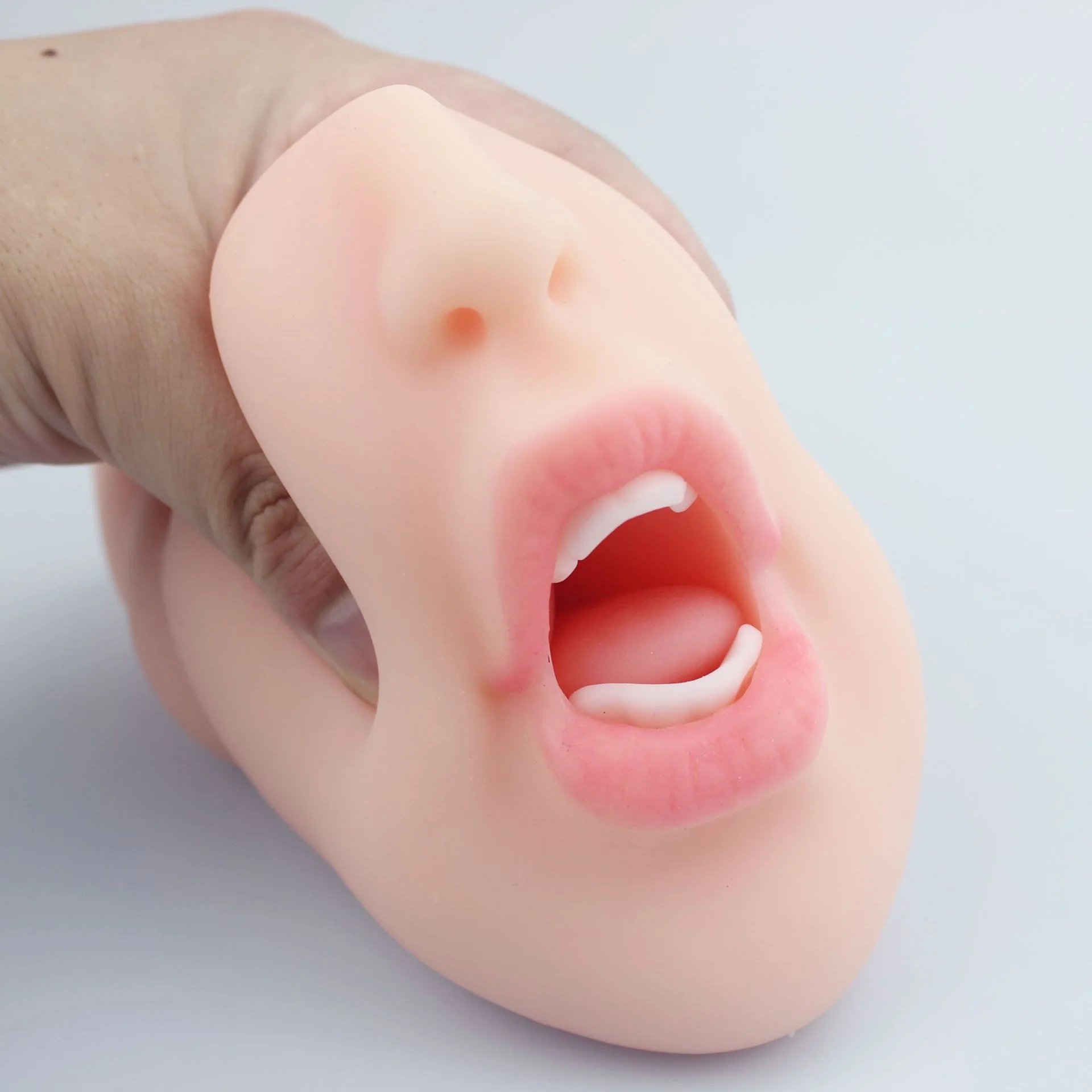 1.49Lb Pocket Pussy Realistic Mouth Blowjob Masturbator Stroker - Image 6