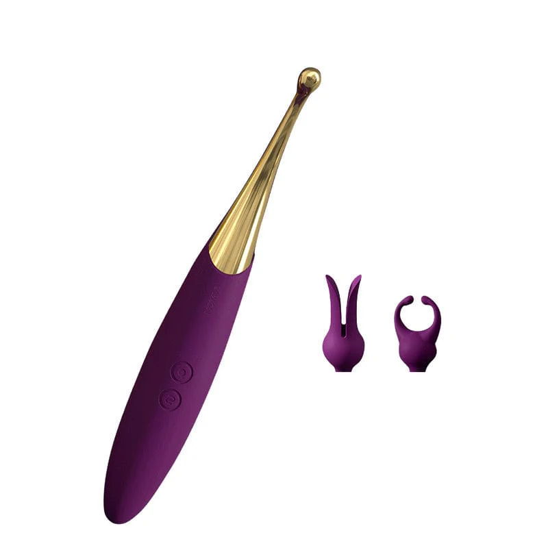 10-Speed Multifunctional Interchangeable Head Vibrating Wand - Image 3