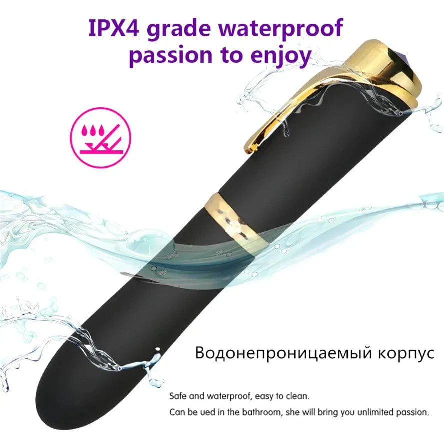 10 Speed Pen-shaped G-spot Vibrating Dildo Magic Massager - Image 5