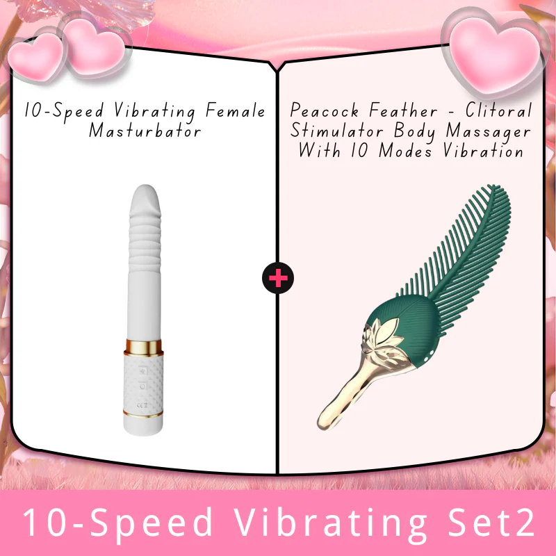 10-Speed Vibrating Female Masturbator - Image 9