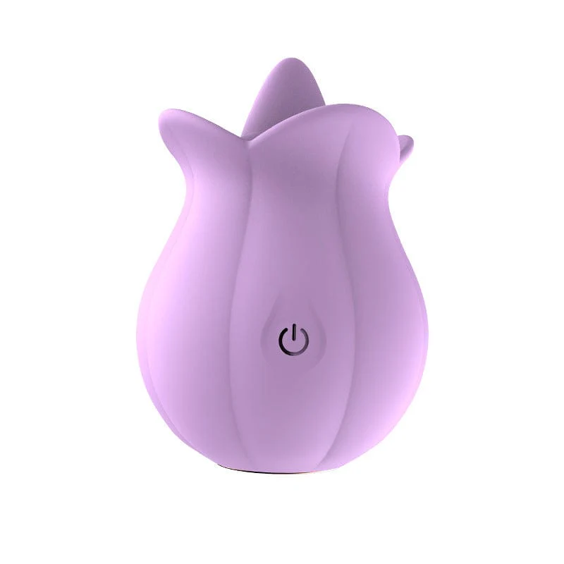 10 Speeds Rose Vibrator With Tongue - Image 9