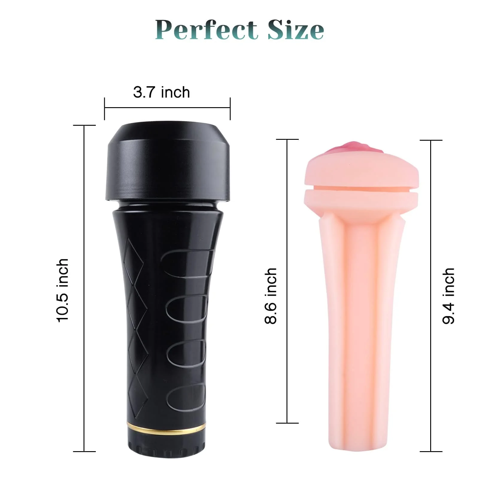 Male Masturbators Cup Realistic Textured Pocket Vagina Pussy Masturbation Stroker - Image 2
