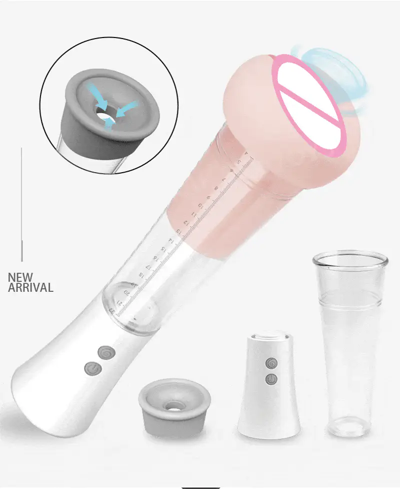 Male Masturbation Cup Penis Extender Vacuum Pump - Image 3