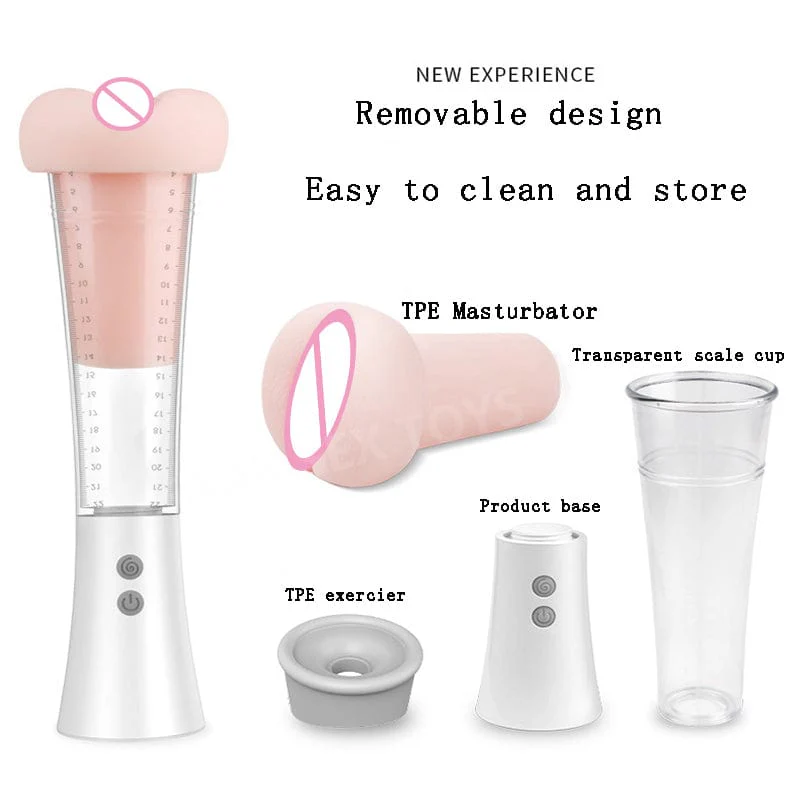 Male Masturbation Cup Penis Extender Vacuum Pump - Image 5