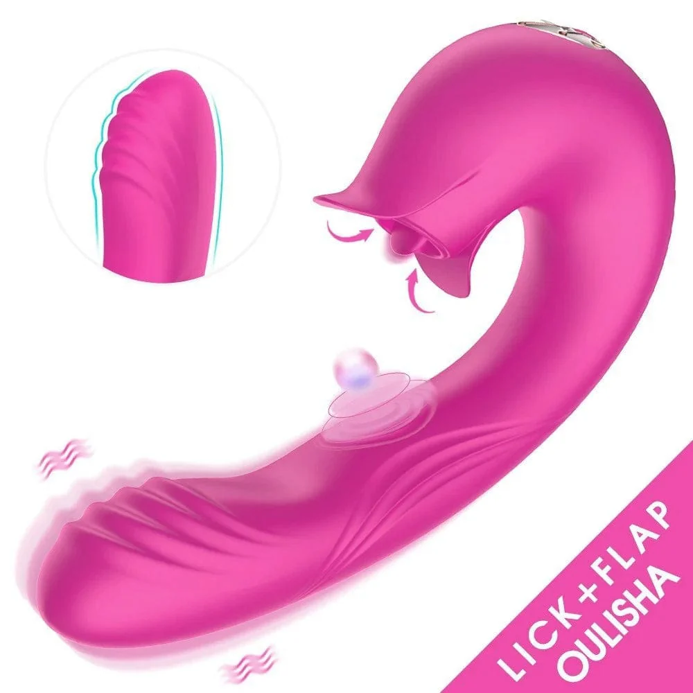 Devil Flower Sex Toys Sucking Dildo Vibrator For Women - Image 3