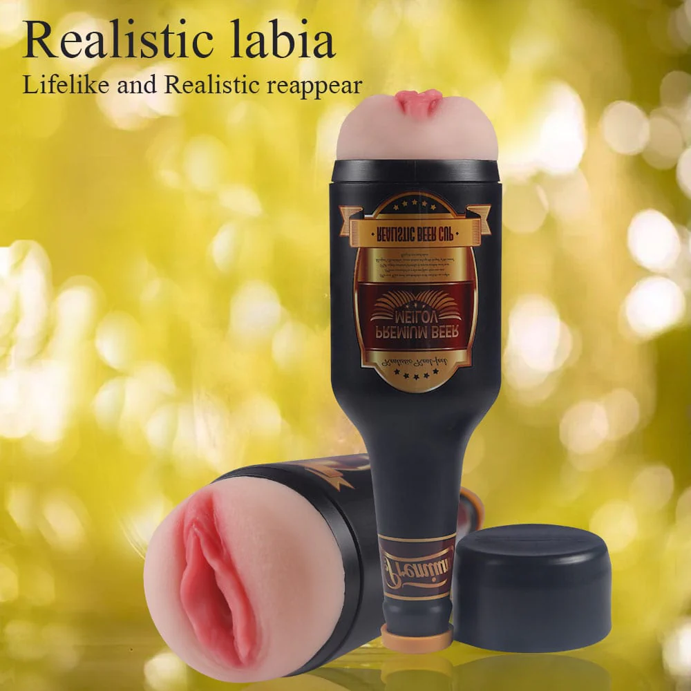 Male Masturbator Erotic Toy Portable Beer Bottle - Image 5