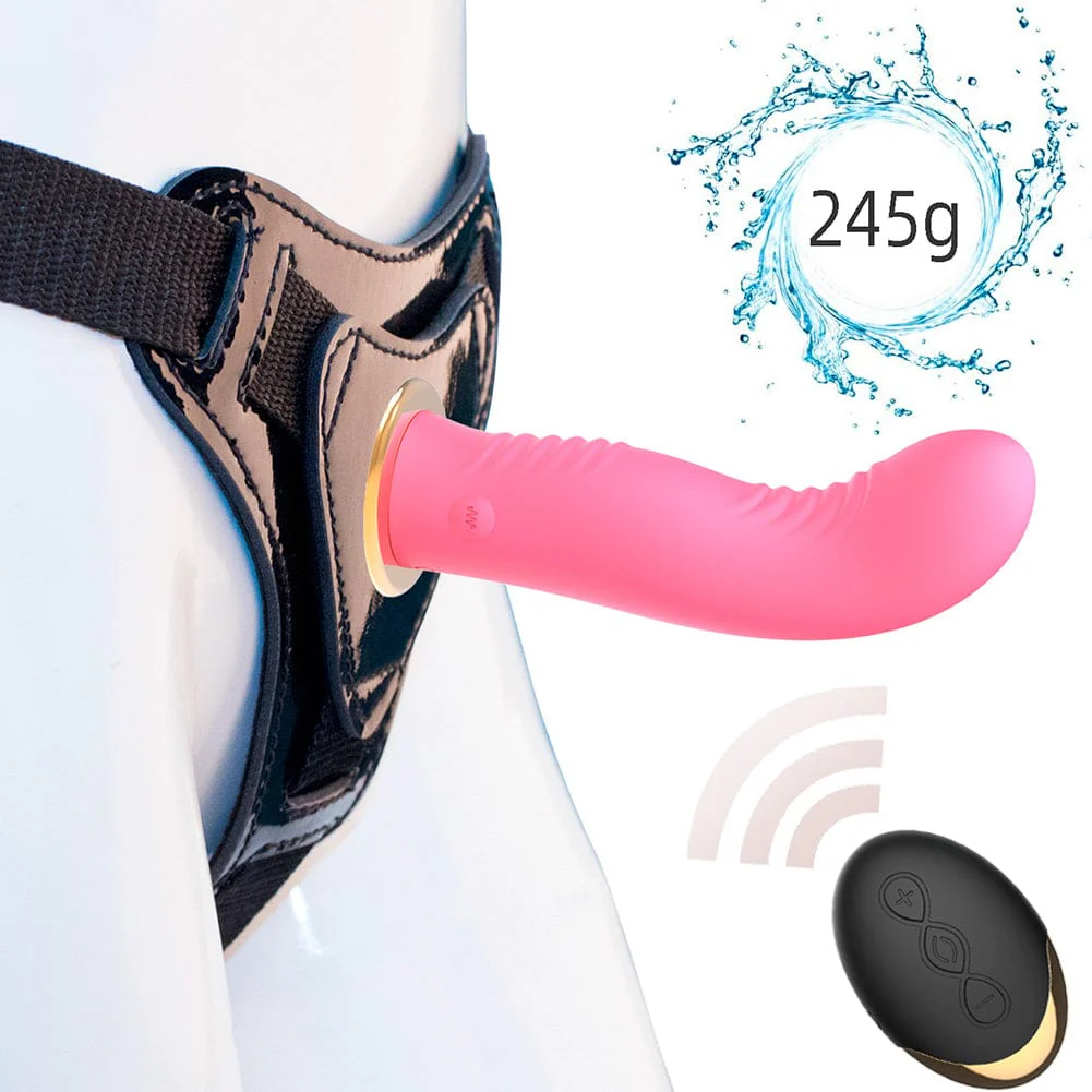 Wireless Remote Control Strap On Dildo Vibrator for Couples - Image 8