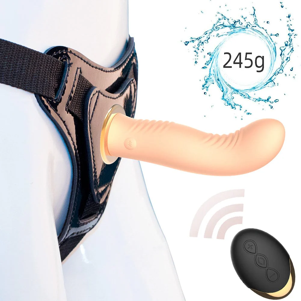 Wireless Remote Control Strap On Dildo Vibrator for Couples - Image 9