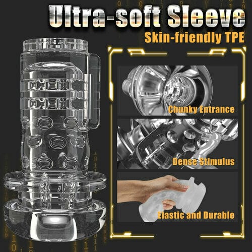 Clare Gamepad Telescopic Vibrating Masturbation Male Masturbator - Image 3