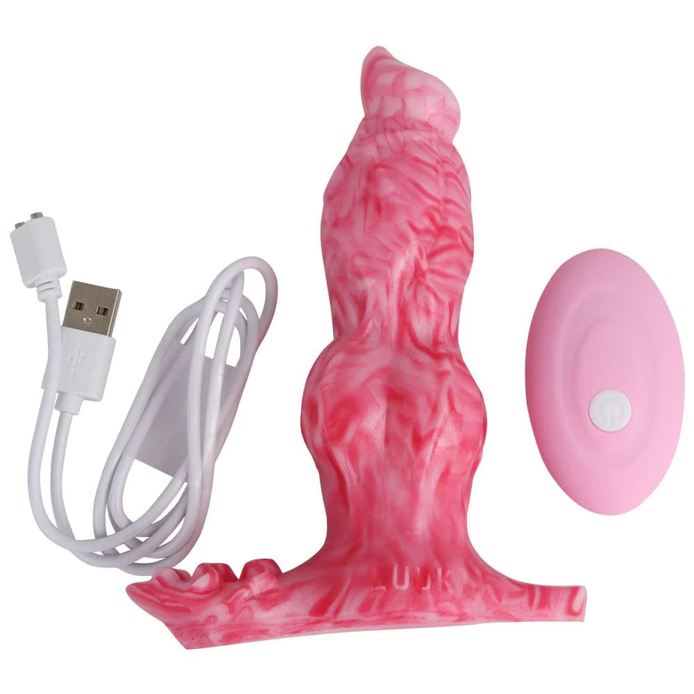 Remote Control Vibrating Dildo Clit Stimulate Anal Plug - Image 8