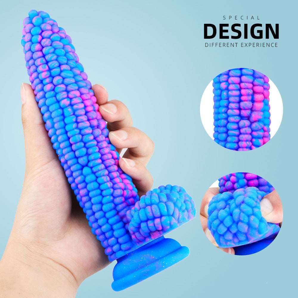 Corn Silicone Dildo Huge Penis Anal Plug - Image 3