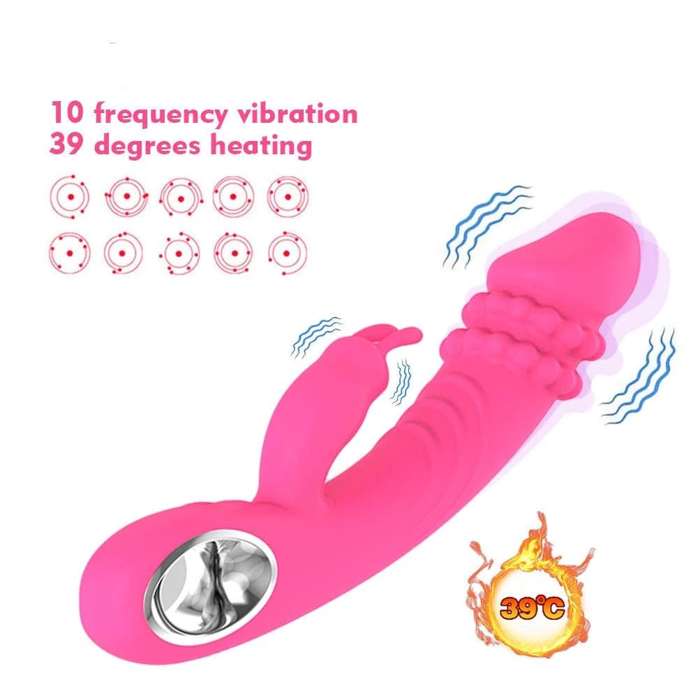 Heating Pearl Rabbit Vibrator - Image 2
