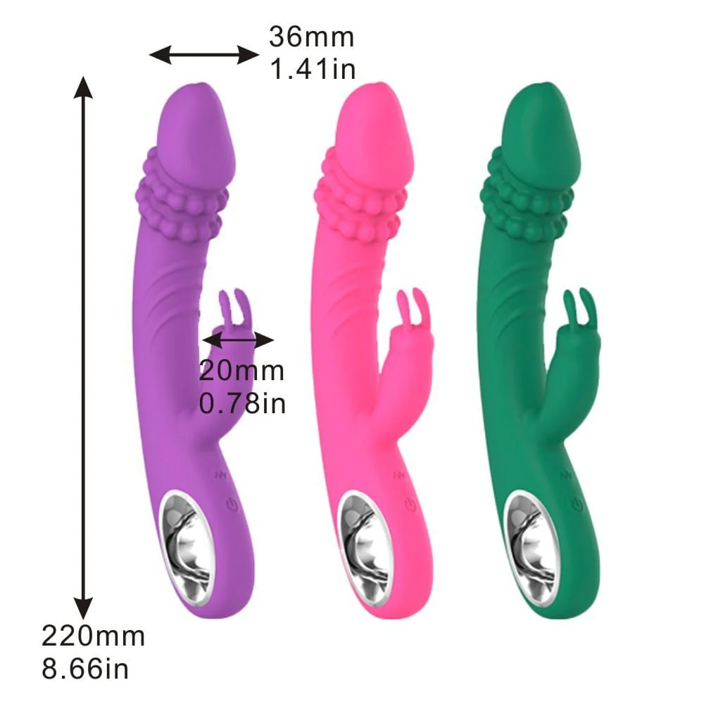 Heating Pearl Rabbit Vibrator - Image 4