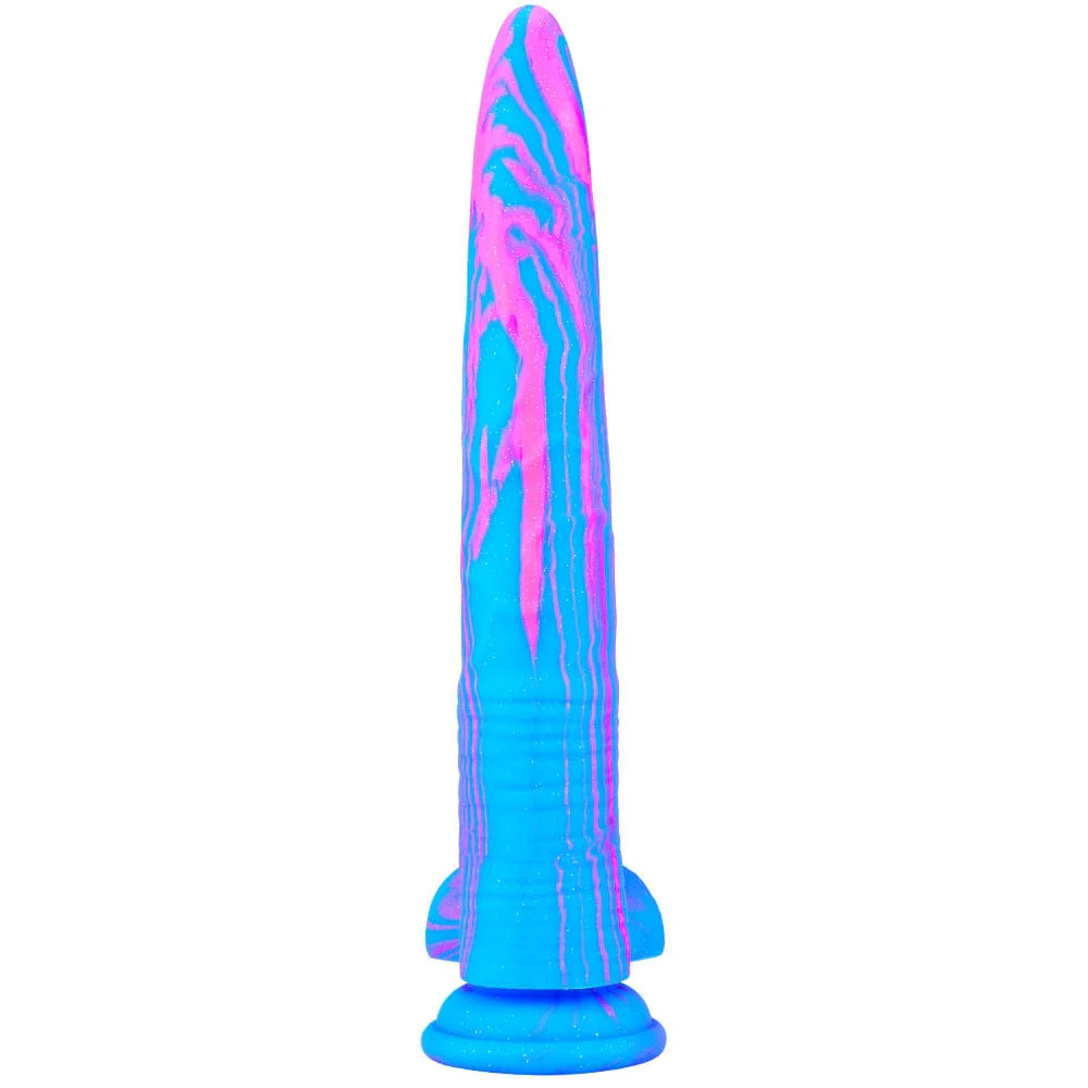 Deer Whip Colorful Big Sm Dildo With Suction Cup - Image 7