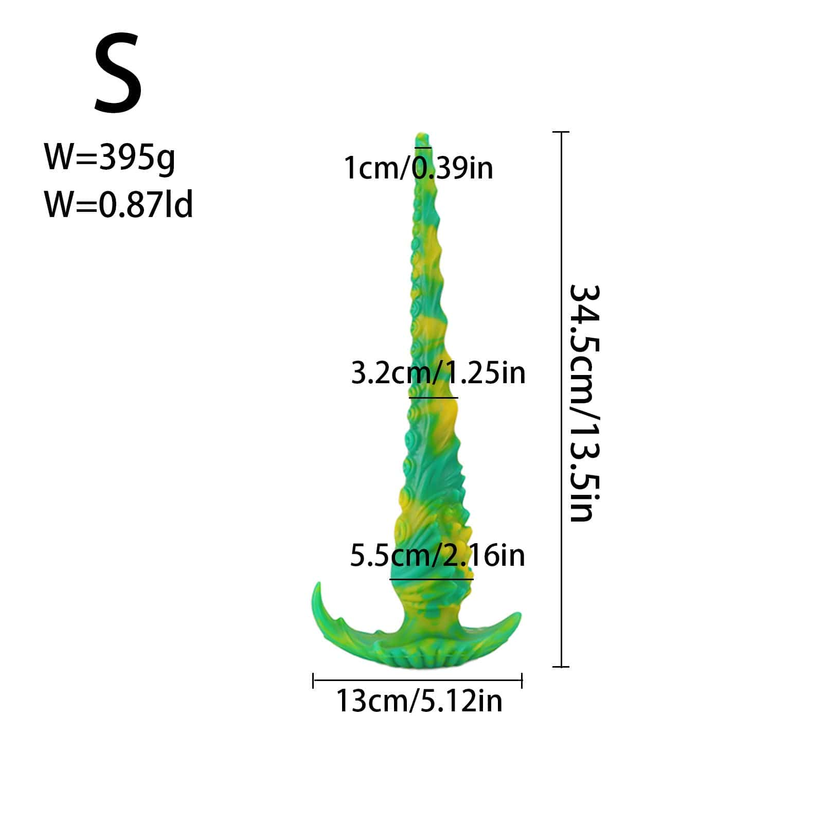 13.5 Inches Long Dildo Huge Anal Plug Monster Fantasy Knot Dildos - Image 8