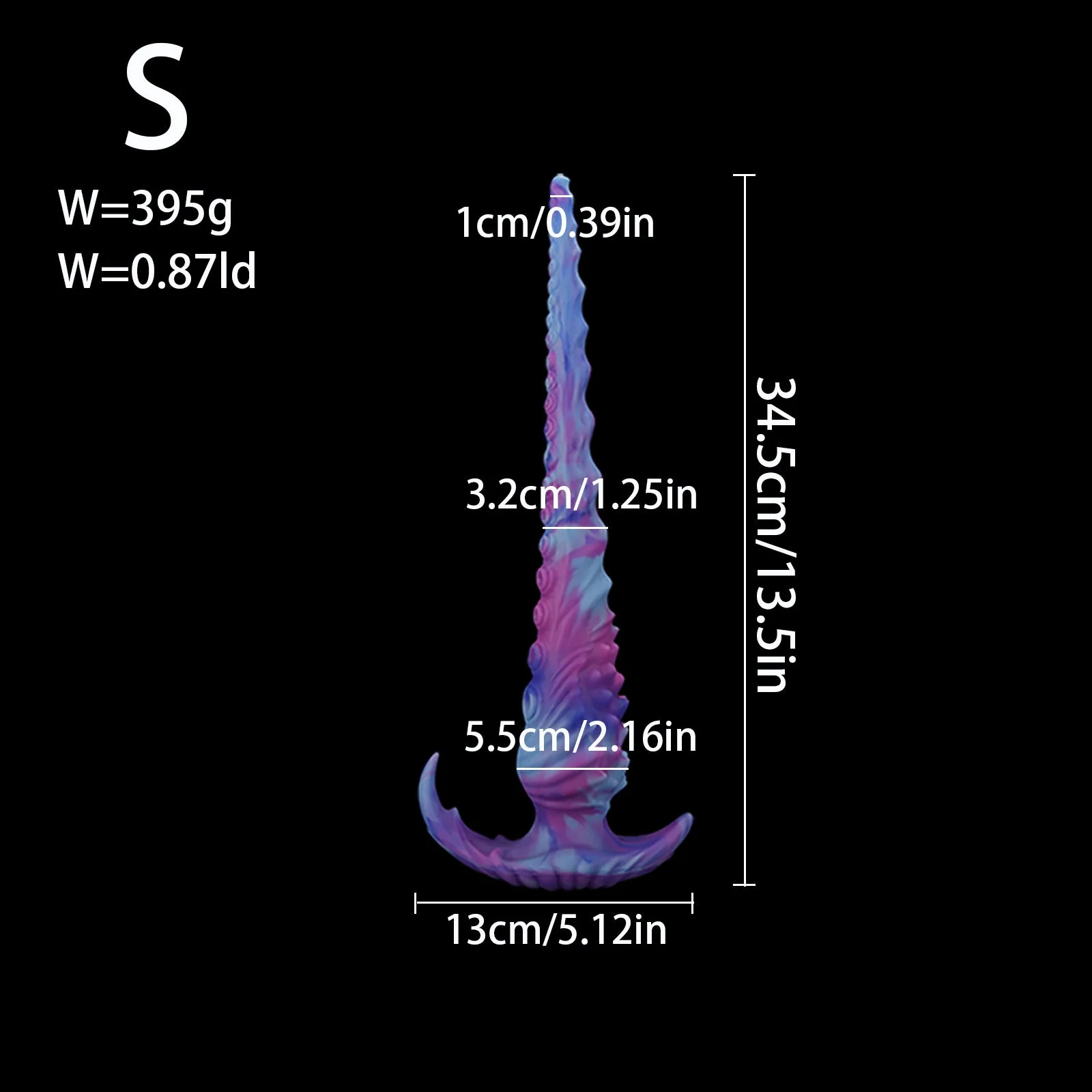 13.5 Inches Long Dildo Huge Anal Plug Monster Fantasy Knot Dildos - Image 9