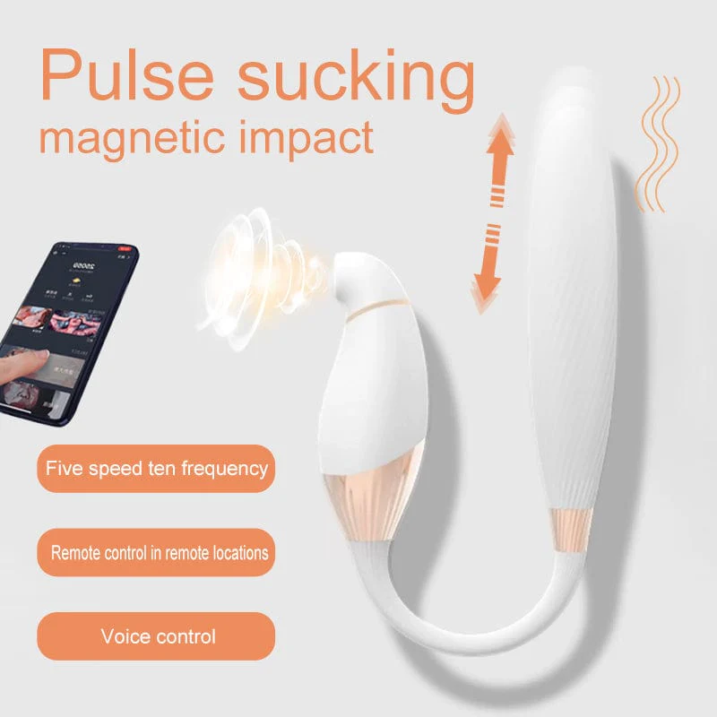 12-Frequency Sucking Telescopic Female Masturbator - Image 2