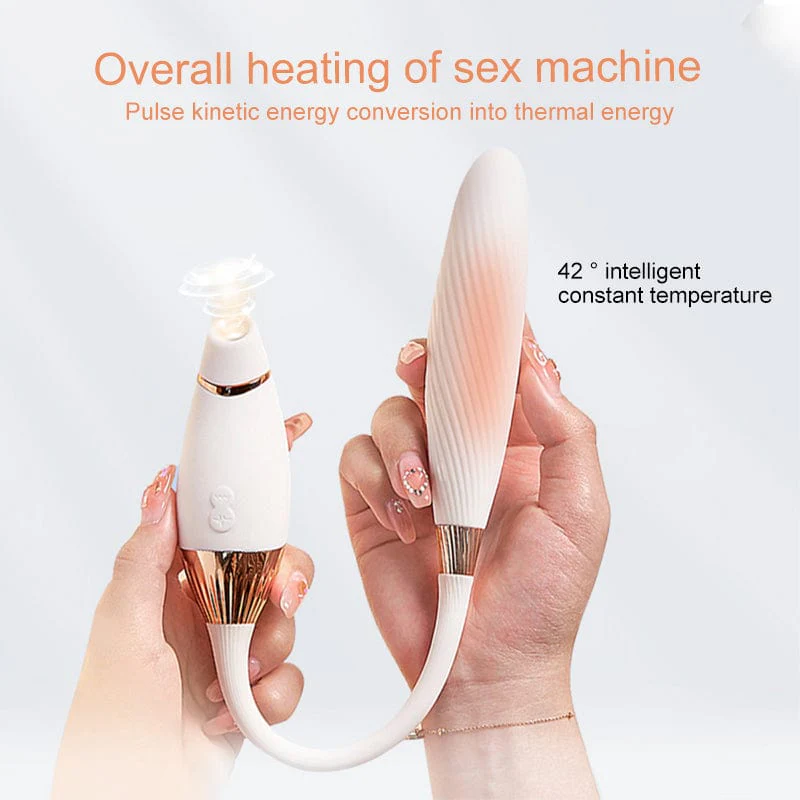 12-Frequency Sucking Telescopic Female Masturbator - Image 4