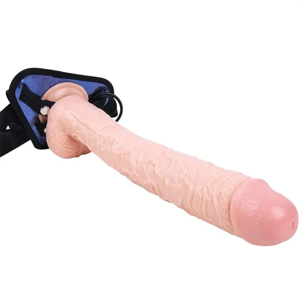 16.93 Inch Strap On Huge PVC Dildo - Image 7
