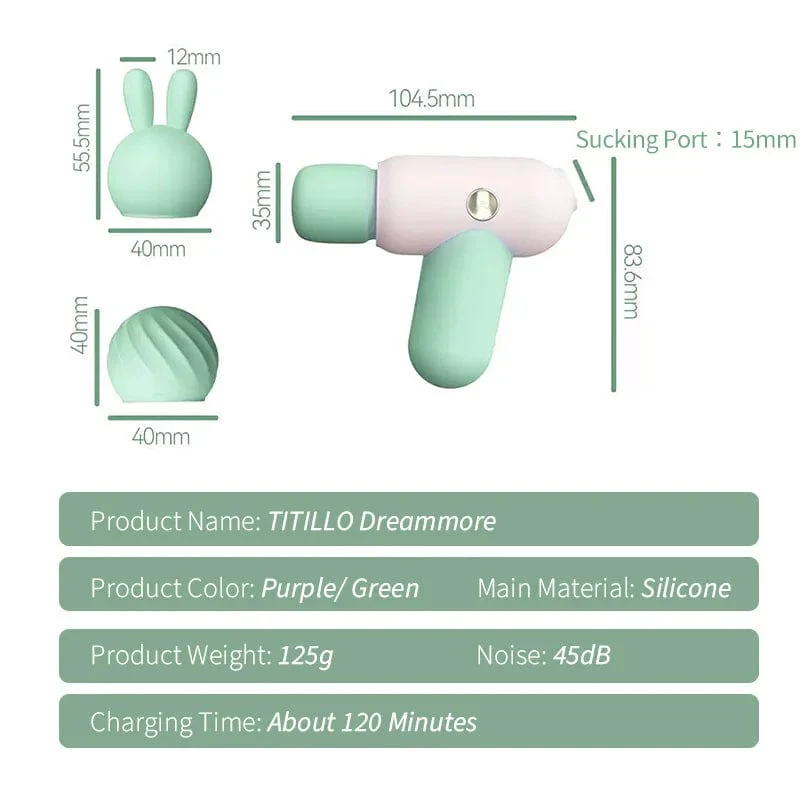 2 in 1 Sucking Av Wand Vibrator For Women - Image 10