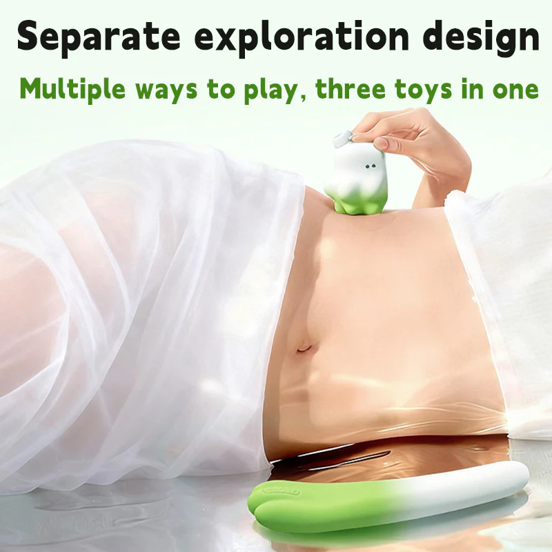 2-in-1 Suction & Telescopic Vibrating Clitoral G Spot Vibrator - Image 3