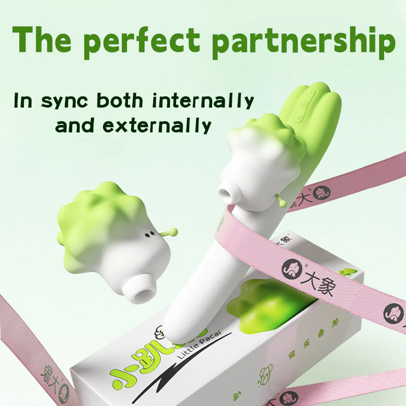 2-in-1 Suction & Telescopic Vibrating Clitoral G Spot Vibrator - Image 6