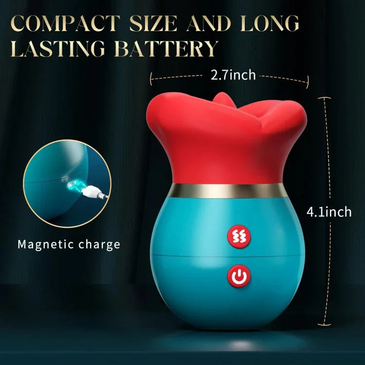 3 in 1 App Remote Control Big Mouth Vibrator With 360° Tongue Licking & Sucking & Vibrating - Image 6