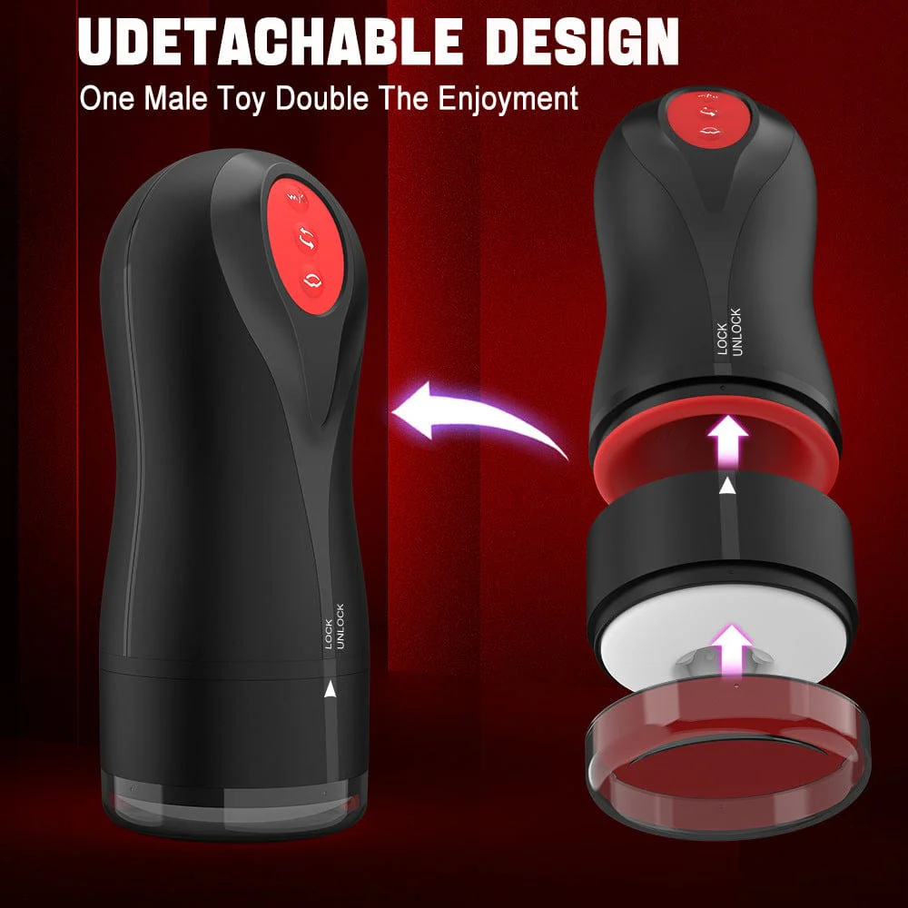 3 Swirling 5 Tightening 10 Vibration Male Blowjob Stroker - Image 5