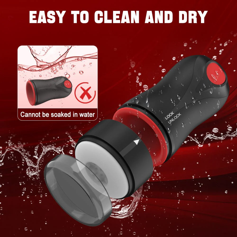 3 Swirling 5 Tightening 10 Vibration Male Blowjob Stroker - Image 6