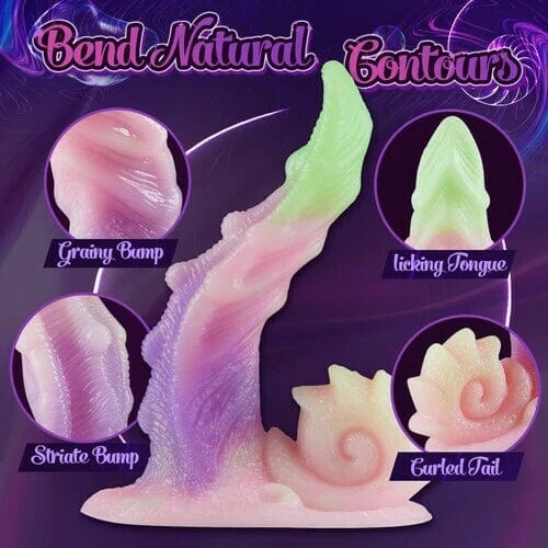 Huge Tentacle Dildo for Beginners Realistic Silicone Dildo 7.48 Inch - Image 3