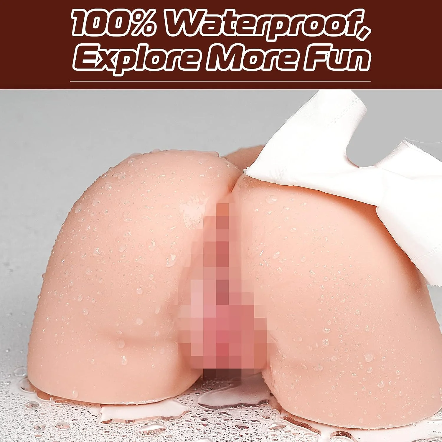 4.85Lb 2-in-1 Realistic Big Butt with Tight Vaginal and Anal Pocket Pussy - Image 4