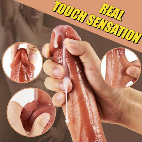 9 Vibrating 3 Thrusting & Swing Intelligent Heating Realistic Dildo Vibrator 6.3 Inch - Image 3