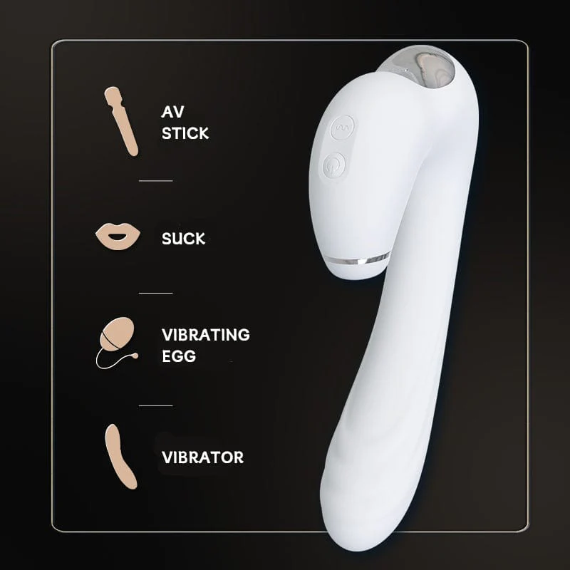 7-Frequency Vibration 3-Frequency Suction Multi-Function Vibrating wand - Image 3