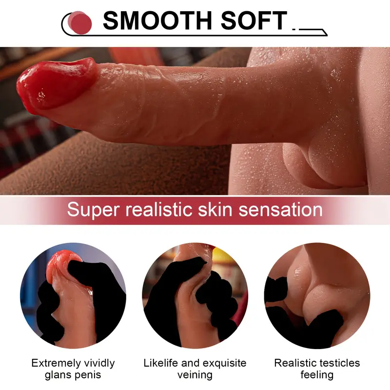 9.04Lb 3D Male Realist Butt Sex Torso with Thrusting Dildo & Anus - Image 4