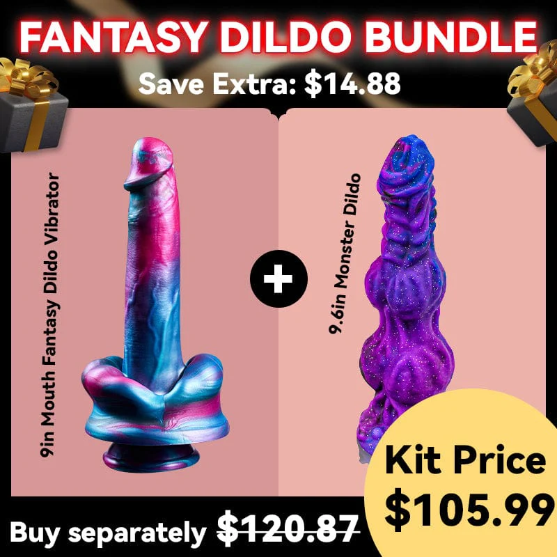 9.6 Inches Monster Dildo Fantasy Horse Dildo With 2 Big Knots And Strong Suction Cup - Image 7