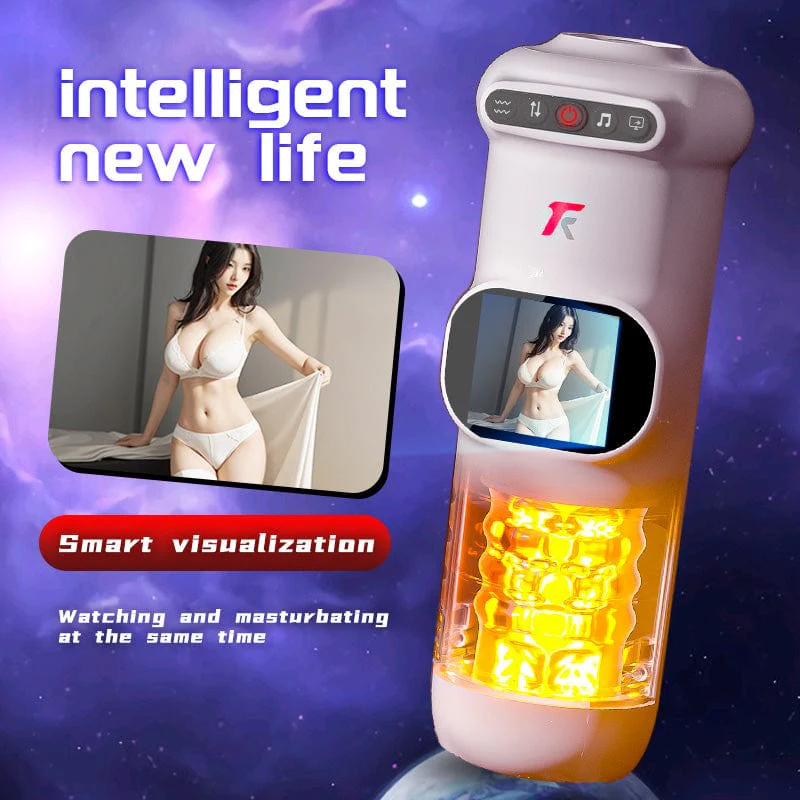 9-Frequency Telescopic 9-Frequency Vibration UFO Masturbation Cup - Image 3