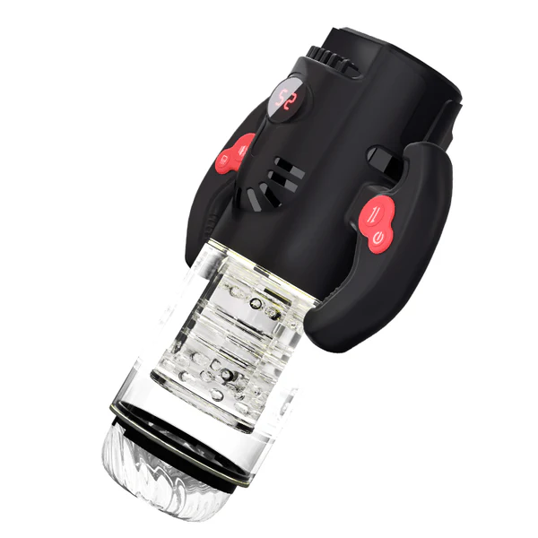 Titanium Warrior Pro Sucking Rotating Thrusting Male Masturbator - Image 9