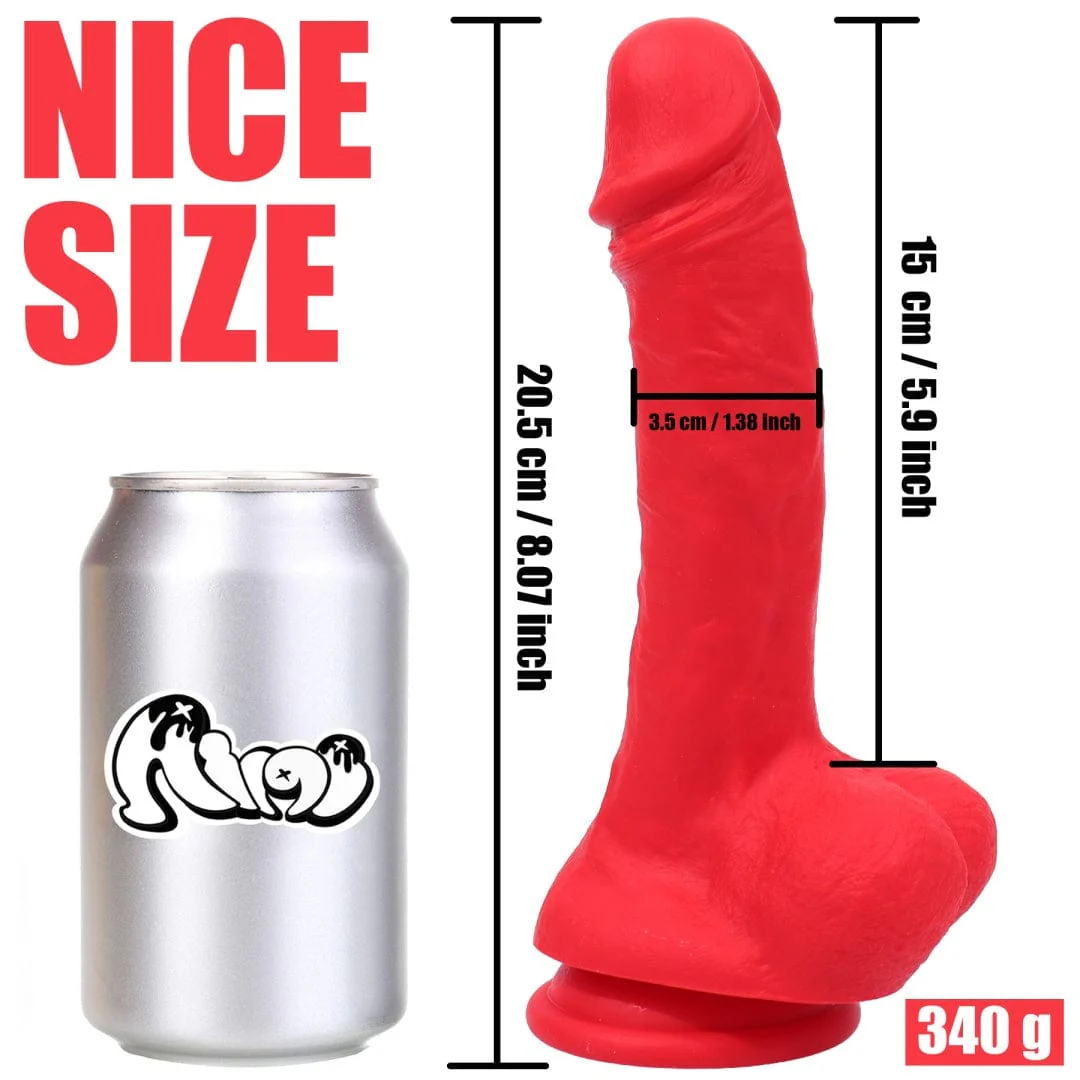 AIMITEX five colors long silicone dildo - Image 8