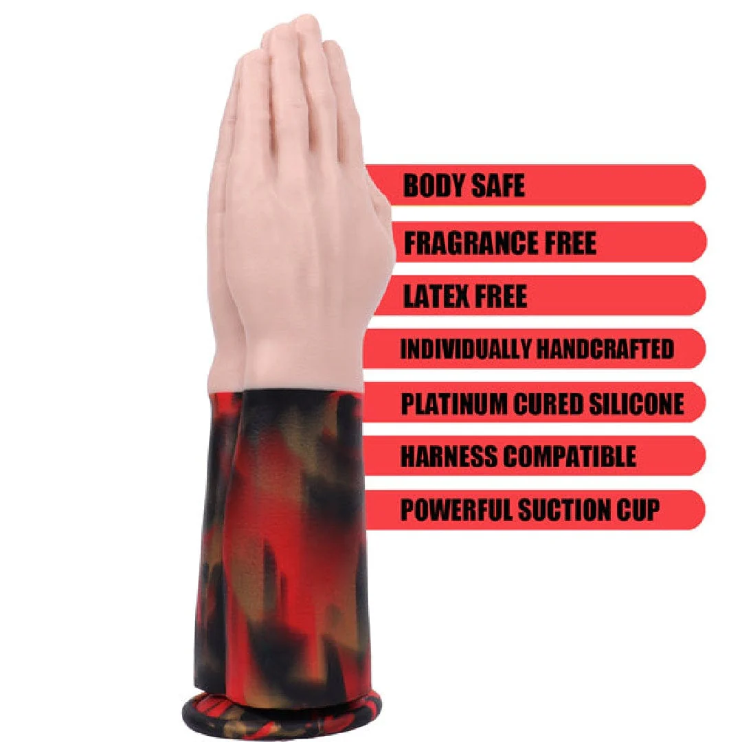 AIMITEX Giant Flower Arm Liquid Silicone Butt Plug Anal Toy - Image 7