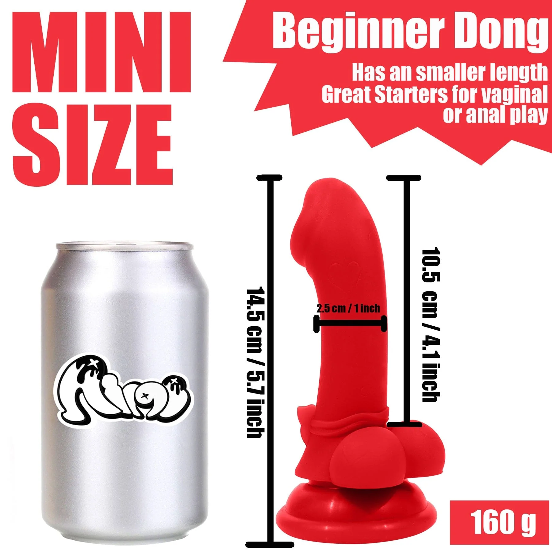 AIMITEX Mini Bowknot Cute Dildo Female Masturbator - Image 5