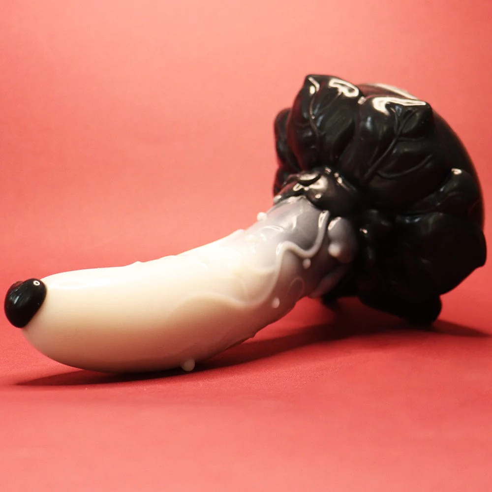 AIMITEX Rose Silicone Dildo Anal Plug Alien Cute Penis - Image 12