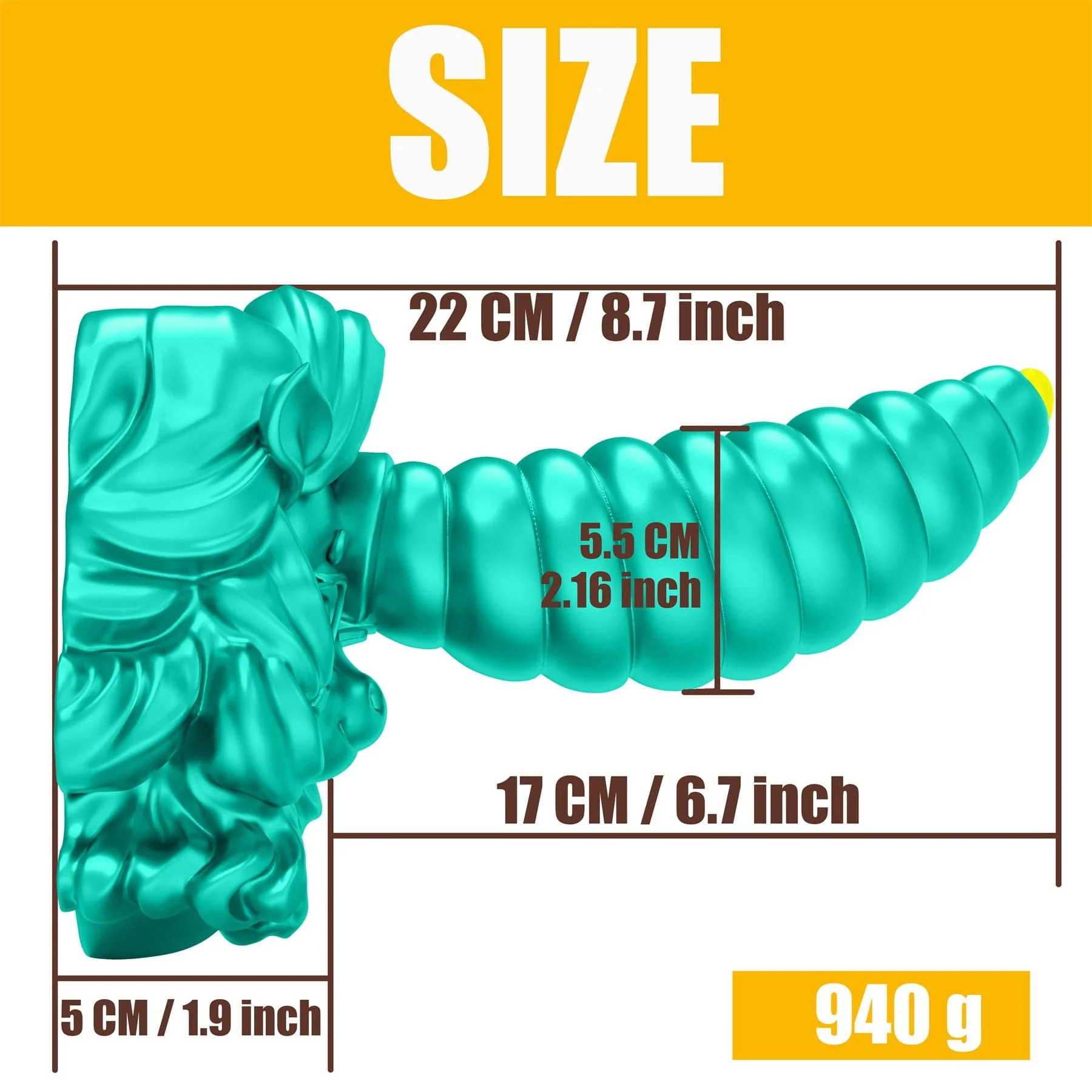 AIMITEX Unicorn Silicone Shaped Penis Anal Plug Masturbator - Image 3