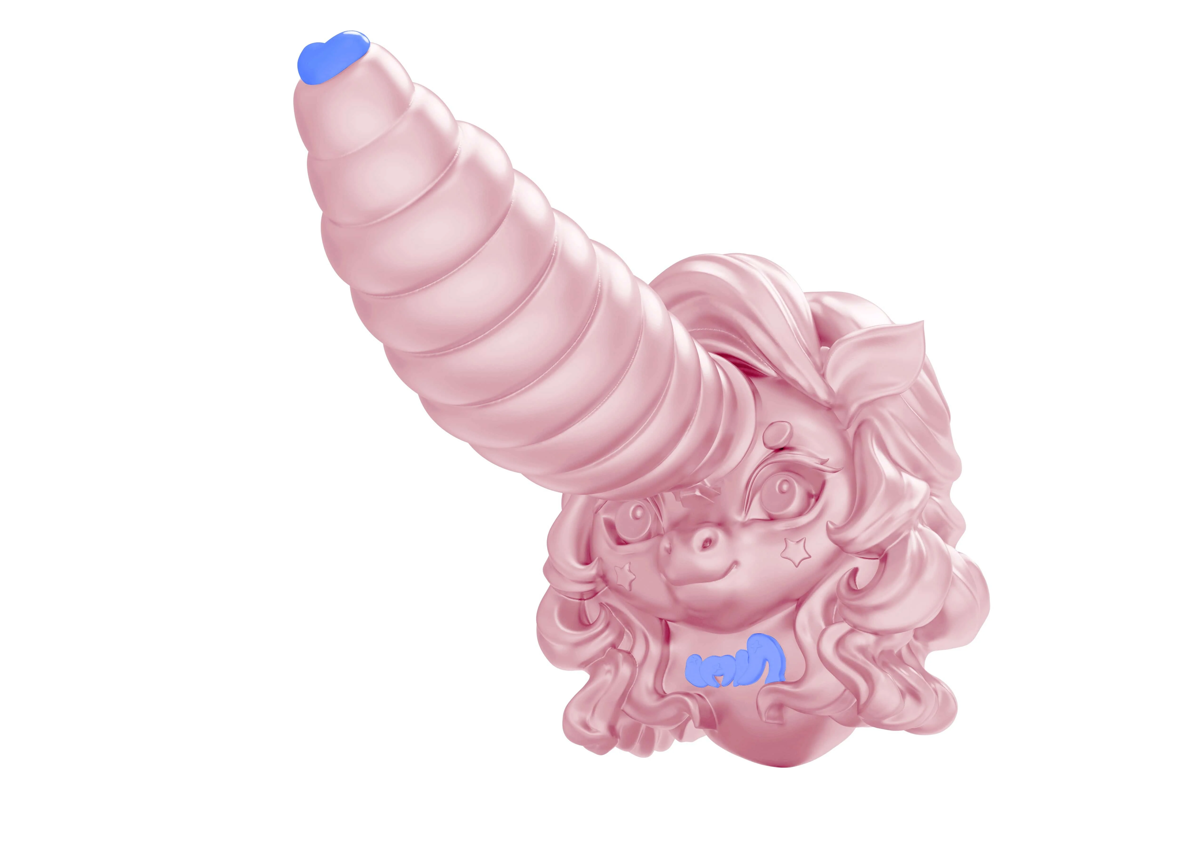 AIMITEX Unicorn Silicone Shaped Penis Anal Plug Masturbator - Image 4