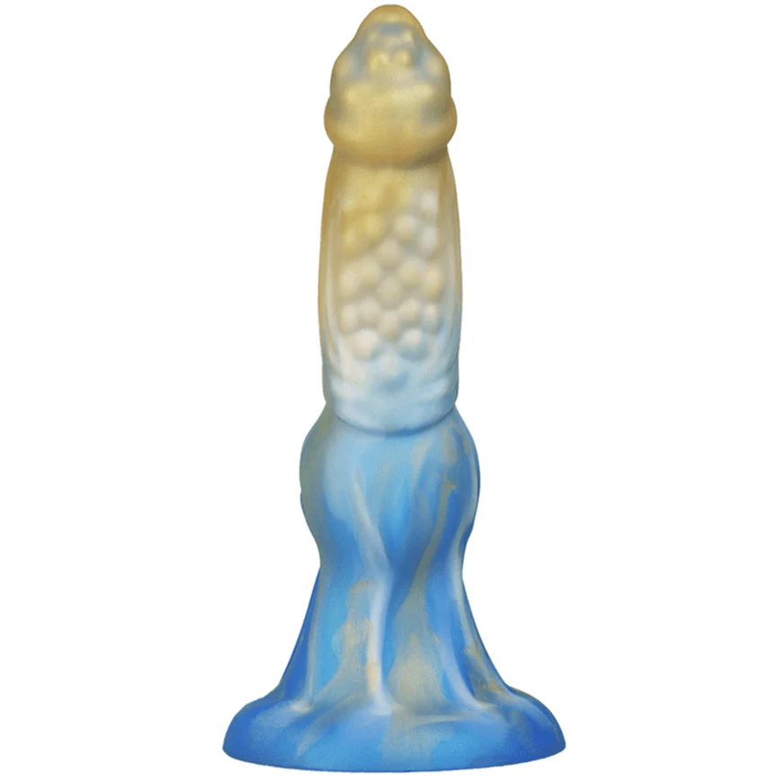 Alien Dildo Mixed Color Liquid Silicone Allovers Dildo Sex Toys - Image 2