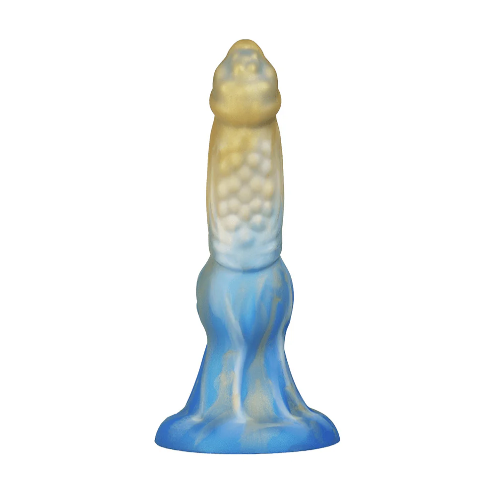 Alien Dildo Mixed Color Liquid Silicone Allovers Dildo Sex Toys - Image 6