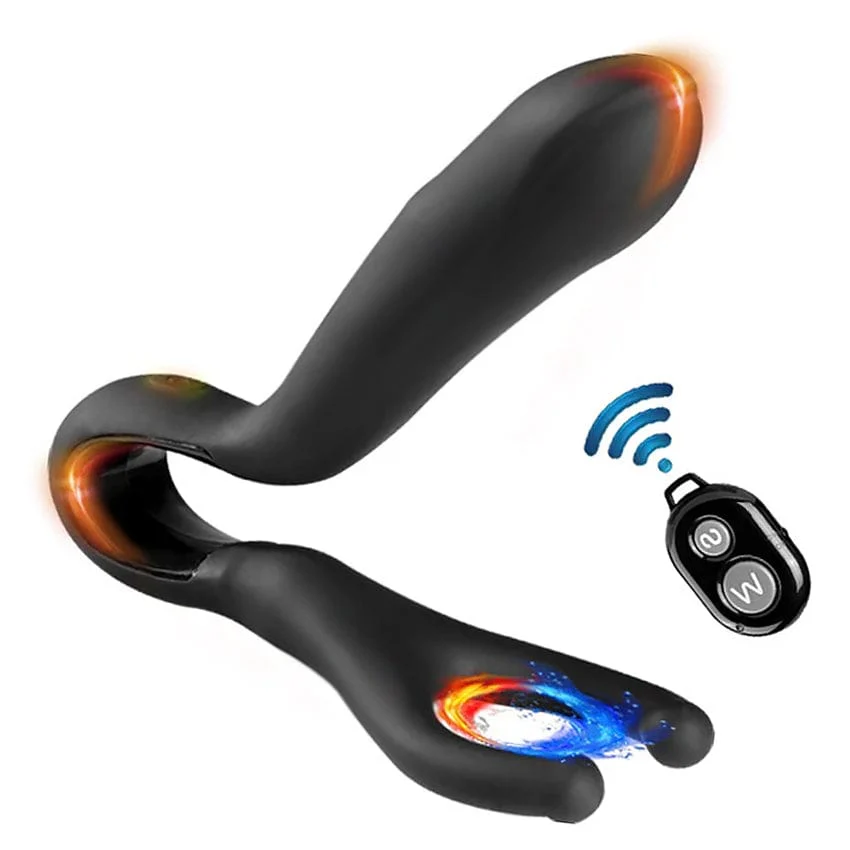 Anal Plug Pull Prostate Massager Wireless Remote Control Double Shock Sex Masturbator Adult Products - Image 3