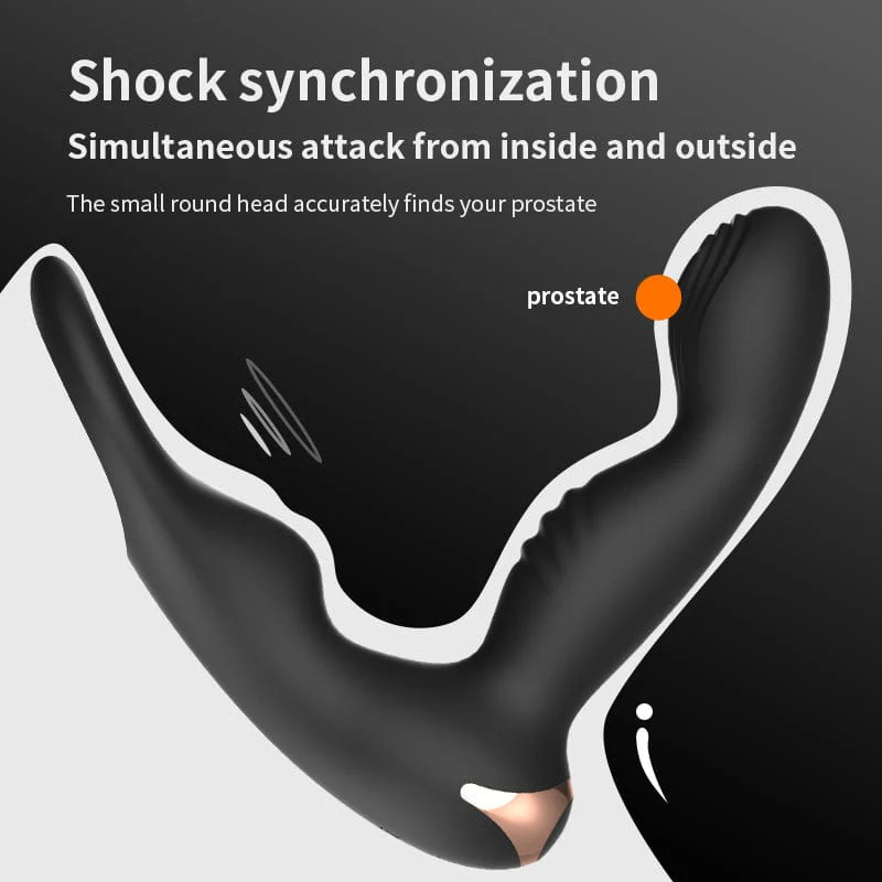 Anal Plug Pull Prostate Massager Wireless Remote Control Double Shock Sex Masturbator Adult Products - Image 5
