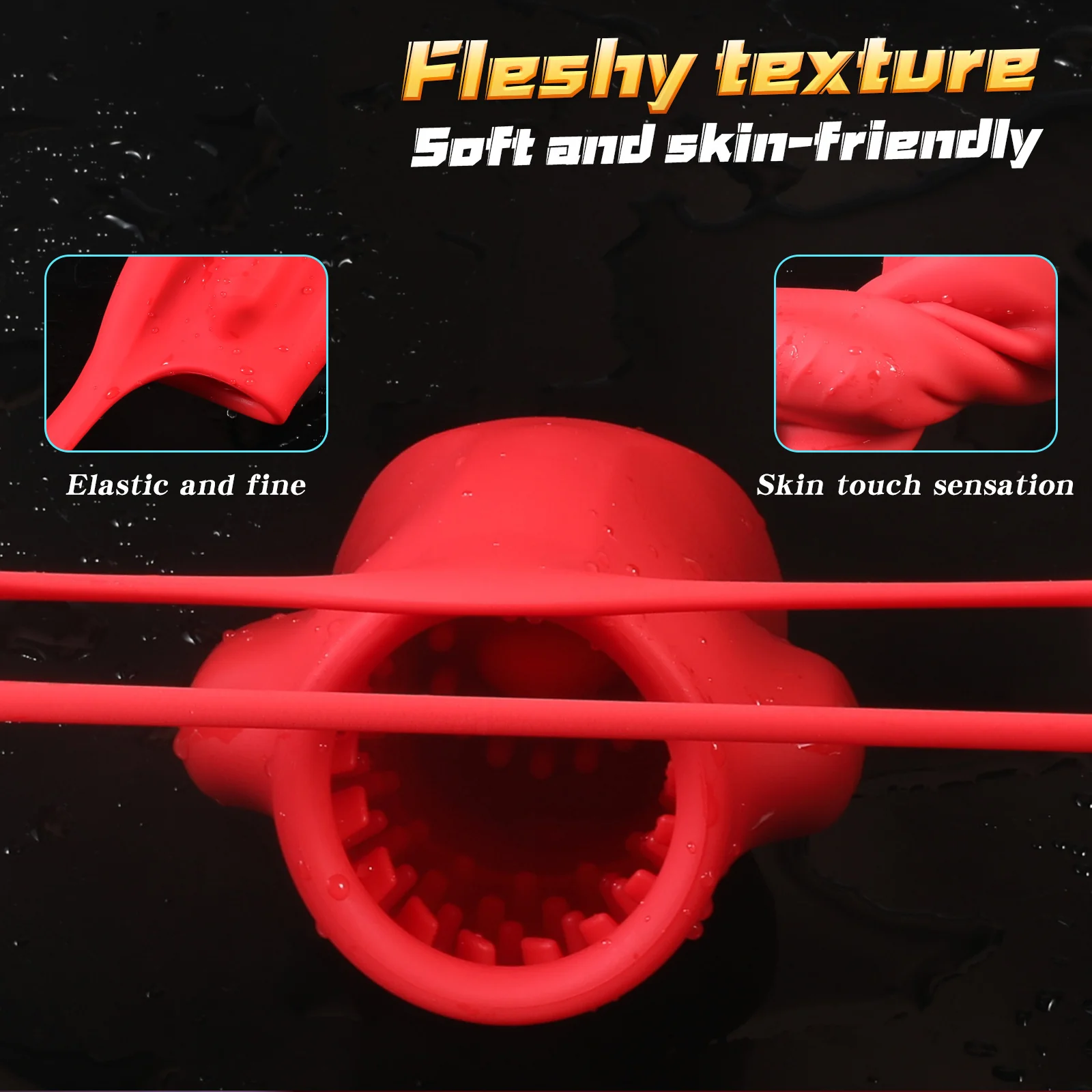 APP Control Male Trainer with Double Vibration & Locking Ring - Image 9