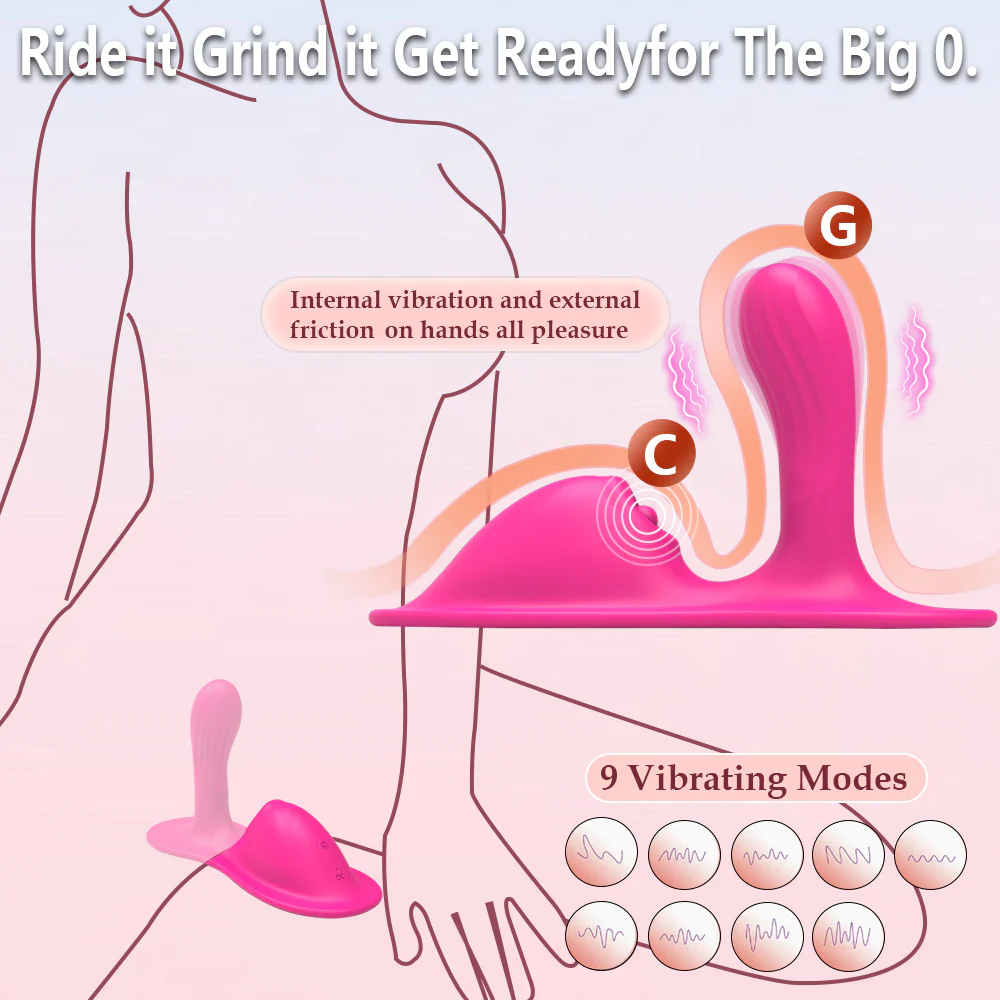 APP-Controlled Riding G-Spot Vibrator - Image 2