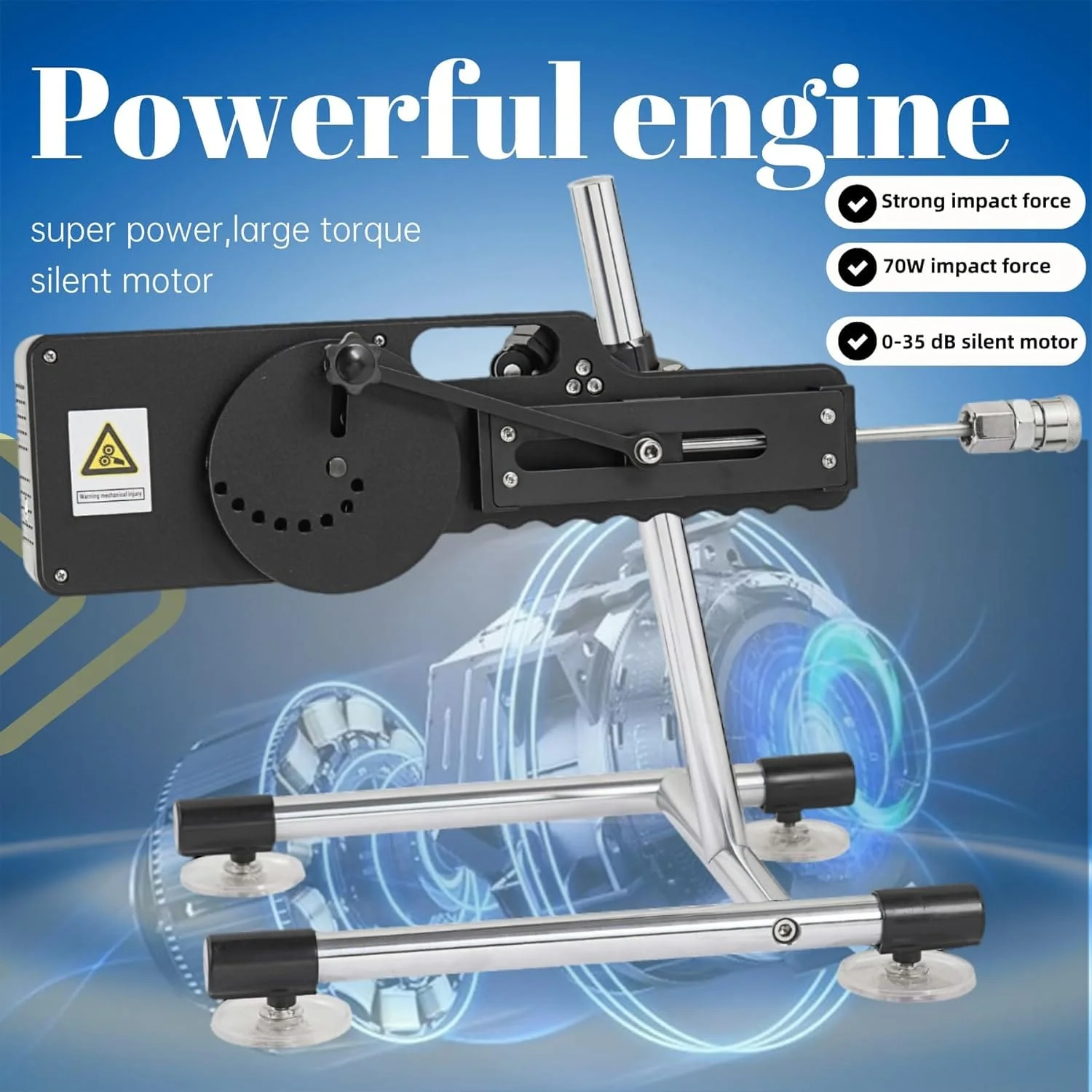 APP remote control Sex Machine with Realistic Dildo and Suction Cup - Image 3